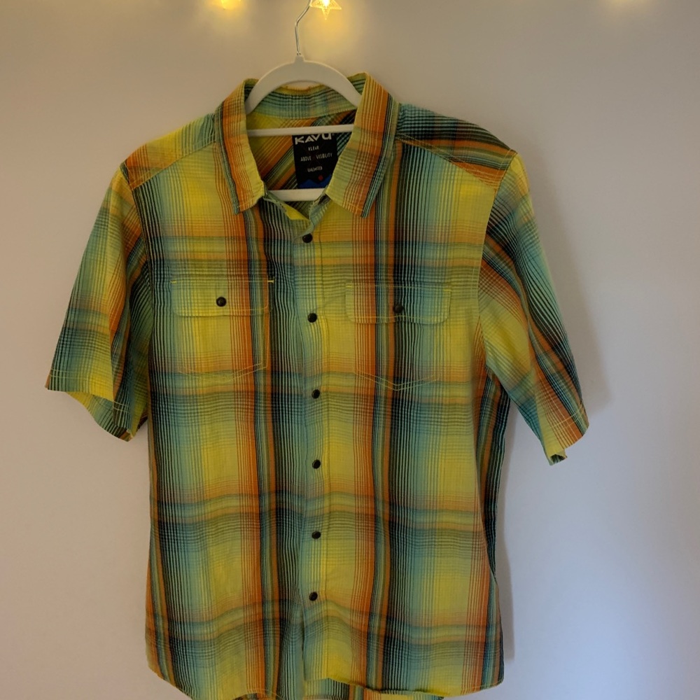 brand new kavu men’s northbound shirt